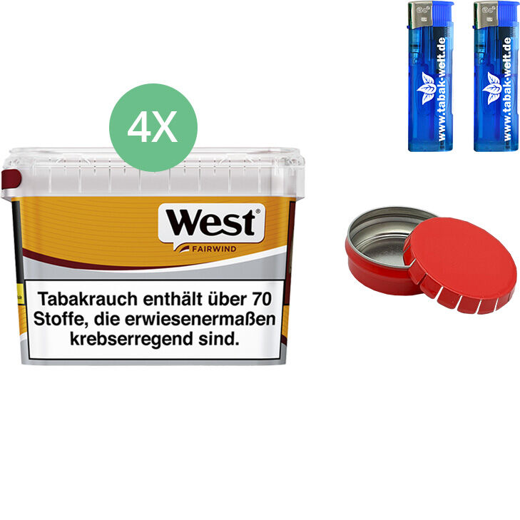 4 x-165g West yellow-eimer-1000-t-asche